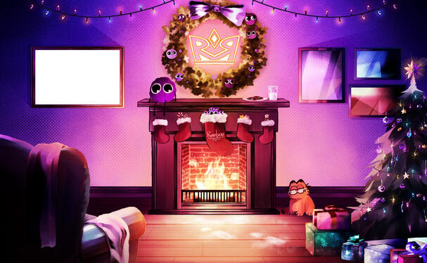Streaming background X-mas (Ranboo)